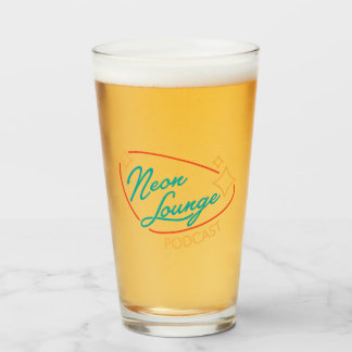 Neon Lounge Logotyp Glas