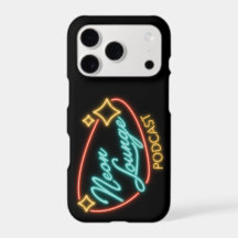 Neon Lounge Logotyp Telefonfodral