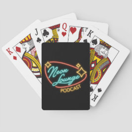 Neon Lounge Logotyp Telefonfodral Casinokort