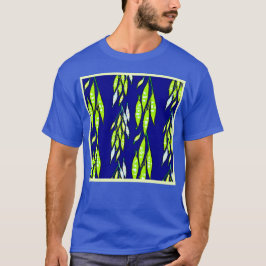 Neon Löv Gren Mönster T Shirt