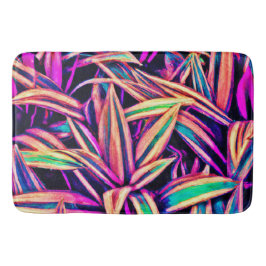 Neon Löv Mönster Unveiled Badrumsmatta