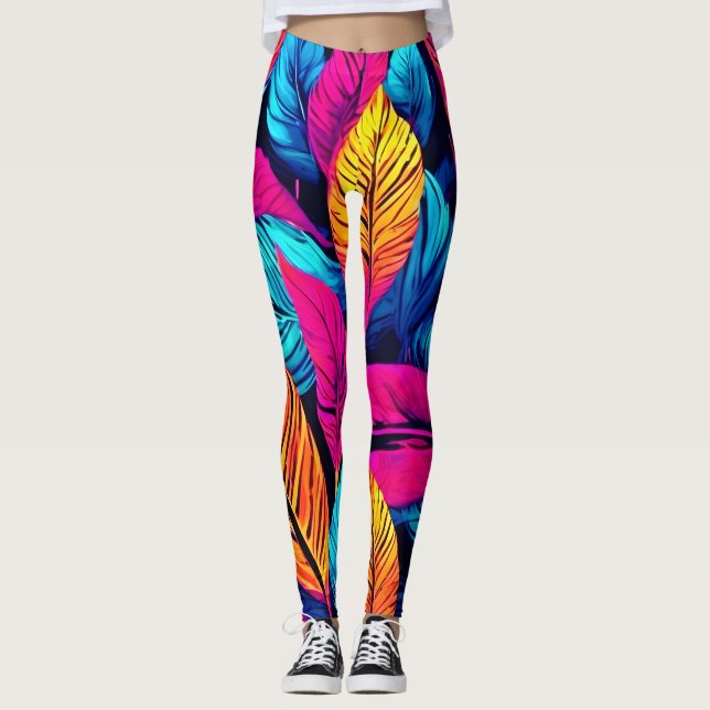 Neon Löv Symphony Leggings (Framsida)