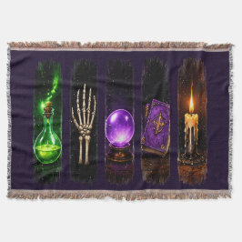 Neon Magick Potion, Celestial Häxig dekoration Filt
