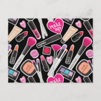 Neon Makeup Mönster
