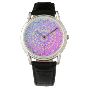 Neon Mandala Armbandsur