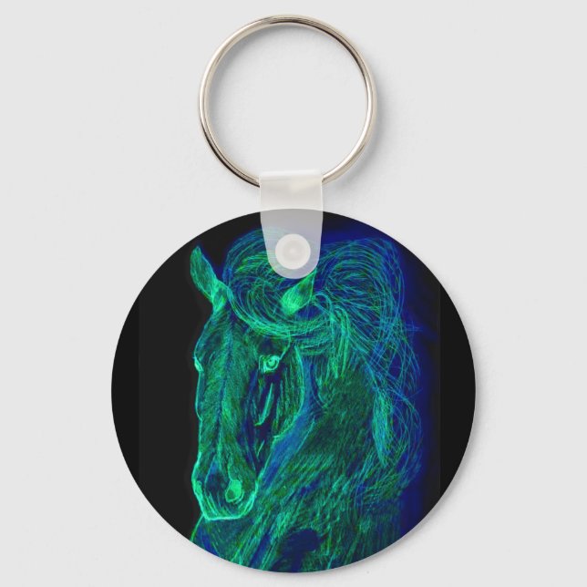 Neon Mane Keychain Nyckelring (Framsida)