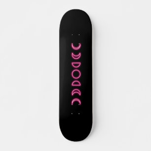 Neon Måne Mini Skateboard Bräda 18,5 Cm