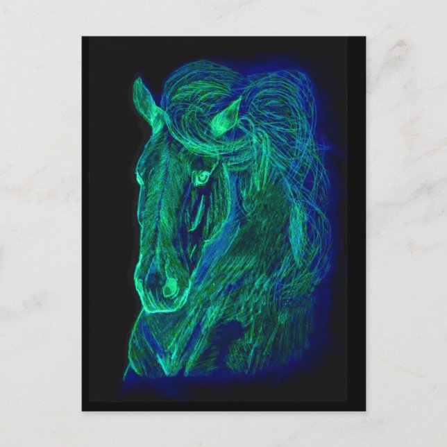 Neon Mane Postcards Vykort (Framsida)
