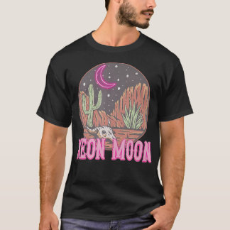 Neon Måne T Shirt