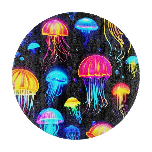 Neon maneter drömlandskap (Framsidan)