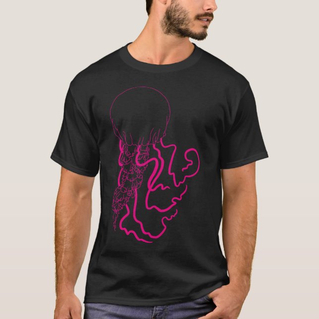 Neon maneter t shirt (Framsida)