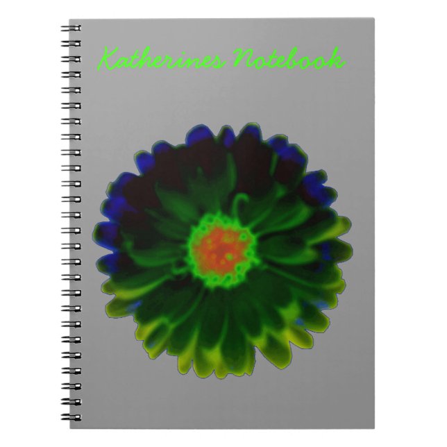 Neon Marigold-Anpassadet - bärbar dator Anteckningsbok (Framsidan)