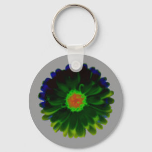 Neon Marigold Keychain Nyckelring