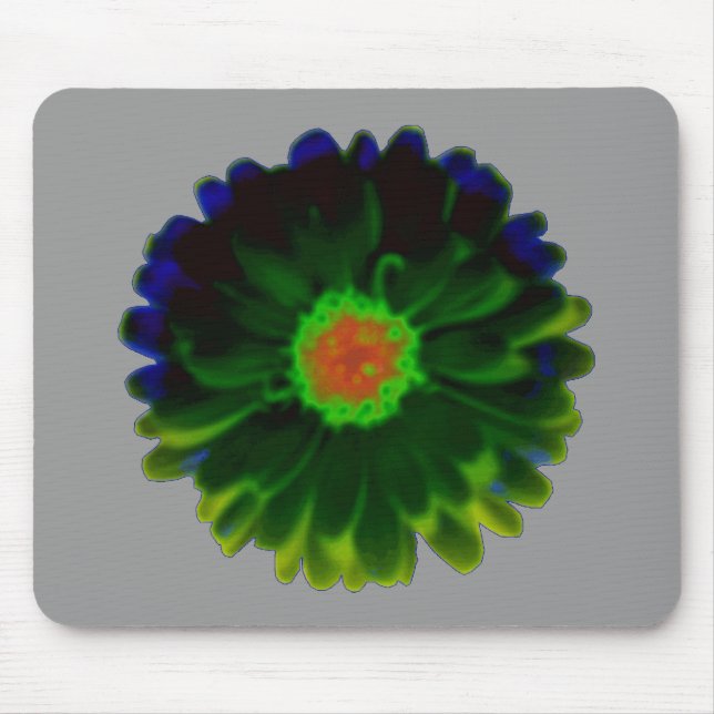 Neon Marigold Mousepad Musmatta (Framsidan)