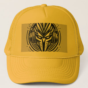 "Neon Mask Vibes: DJ Persona Logotyp". Truckerkeps