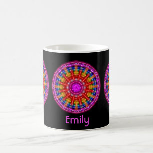 Neon Medallion Kaffemugg