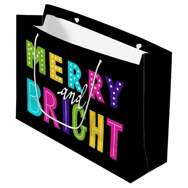 Neon Merry och Bright (Framsidan Vinklad)