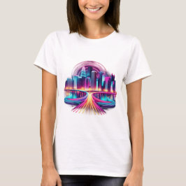 Neon Metropolis Women's T-Shirt