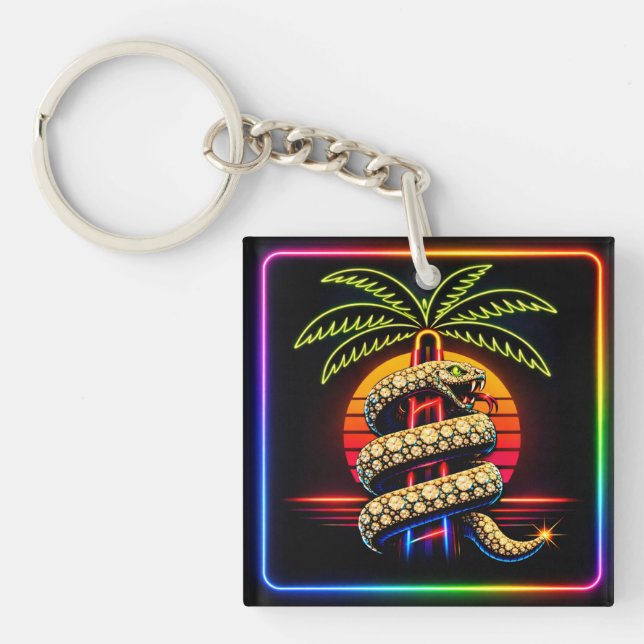 Neon Miami Nätter Diamantlyx Lyx  (Framsidan)