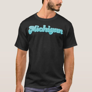 Neon Michigan T Shirt
