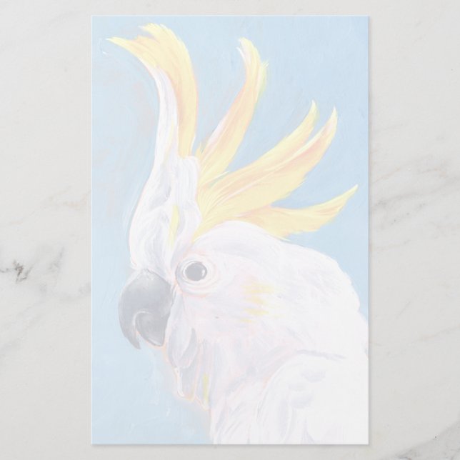 Neon Mohawk - Cockatoo Brevpapper (Framsida)