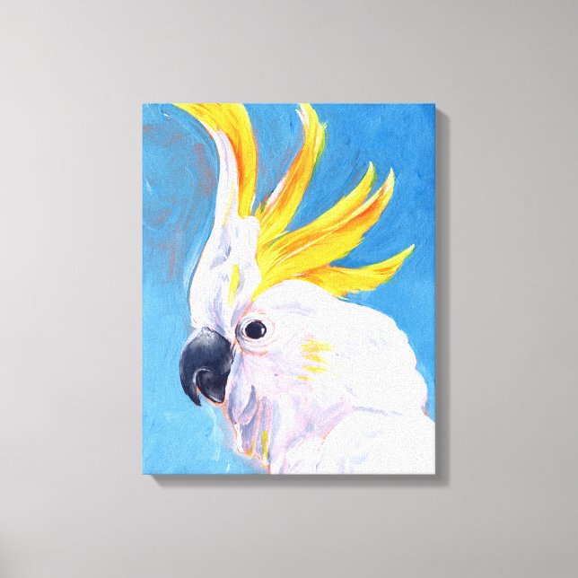 Neon Mohawk - Cockatoo Canvastryck (Framsida)