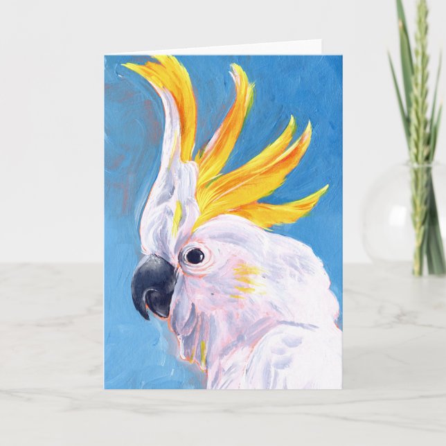 Neon Mohawk - Cockatoo Kort (Framsida)
