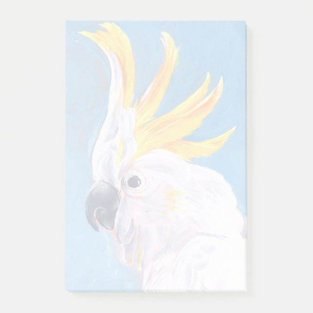 Neon Mohawk - Cockatoo Post-it Block (Framsida)