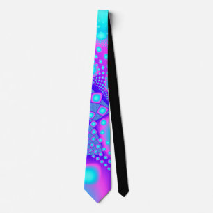 Neon Molecules Psychedelic Fractal Slips