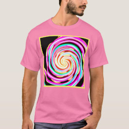 Neon Mönster Artwork T Shirt