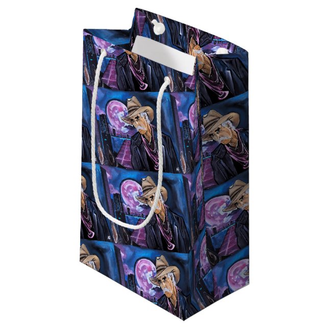 Neon Moon Painting by Alfred Fox (Framsidan Vinklad)