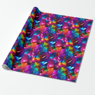 Neon Mosaic Magic Presentpapper