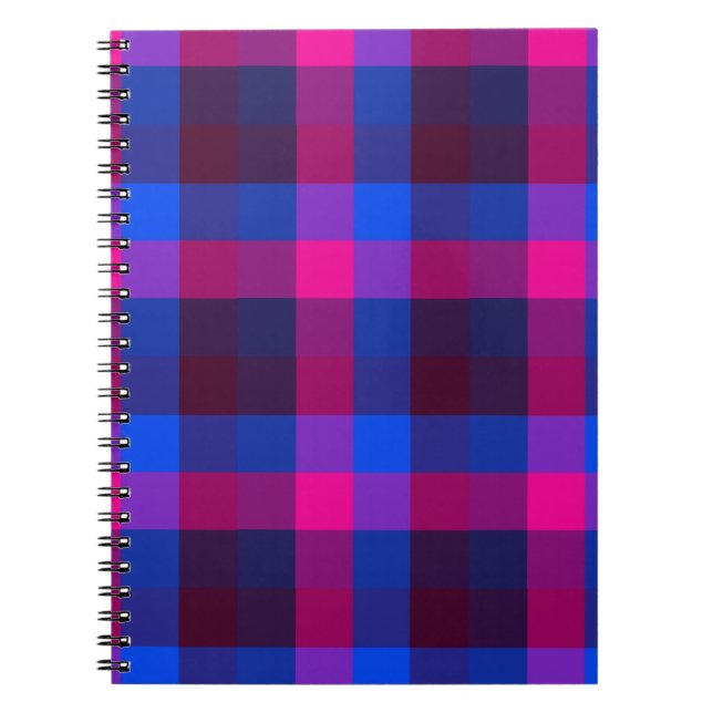 Neon mosaik fusion  anteckningsbok (Framsidan)