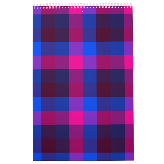 Neon mosaik fusion  kalender (Omslag)