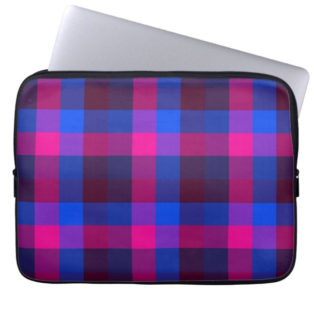 Neon mosaik fusion  laptop fodral (Framsidan)