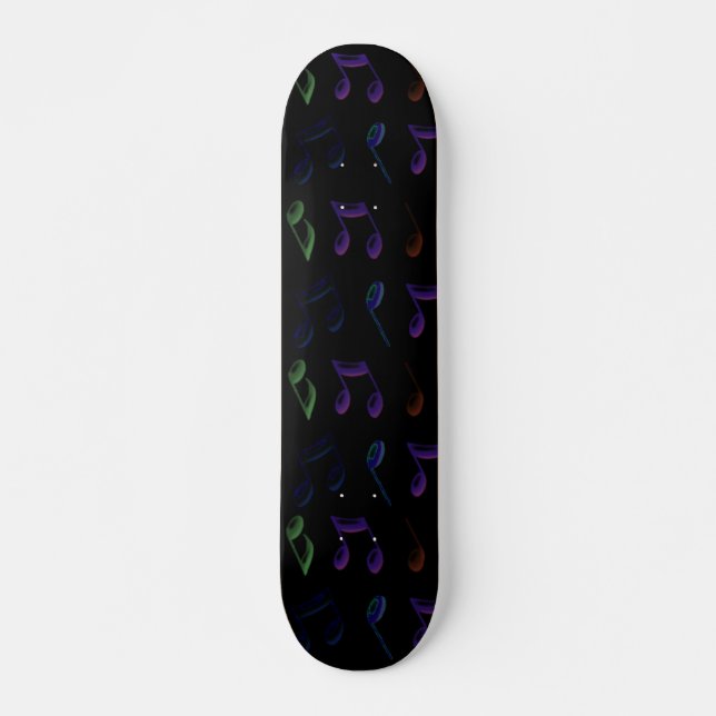 Neon Music Skateboard (Framsida)
