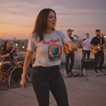 Neon Nätter Hög Livsljud Rock – Vintage Americana