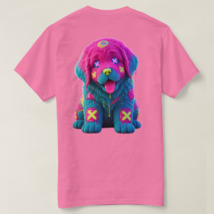 Neon Newf Smältning T Shirt