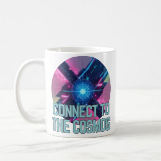 Neon Nexus - Anslut till cosmos Kaffemugg