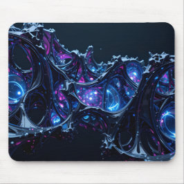 Neon Nexus: Interwoven Techno-Organic Structure Musmatta