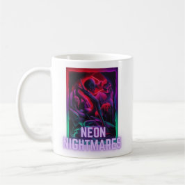 Neon Nightmares - Dream darkly Kaffemugg