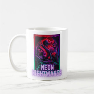 Neon Nightmares - Dream darkly Kaffemugg