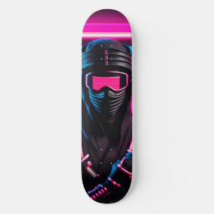 neon ninja mini skateboard bräda 18,5 cm