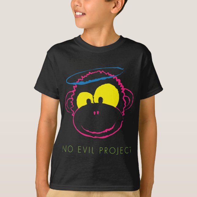Neon No Evil Project Shirt Tee (Framsida)