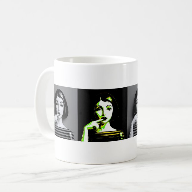 Neon Noir Series Kaffemugg (Framsida vänster)