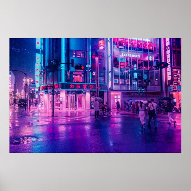 Neon Nostalgia Poster (Framsidan)