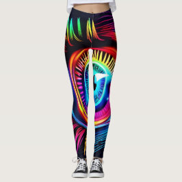 Neon Öga Dream Leggings
