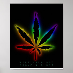 NEON OGRÄS POSTER