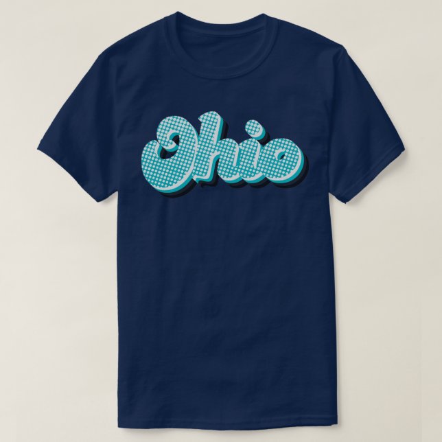 Neon Ohio T Shirt (Design framsida)