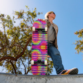 Neon Ombre Rand Skateboard